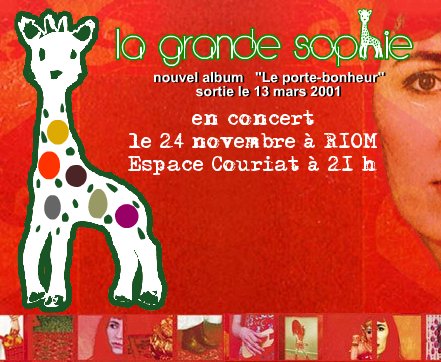 site officiel de la grande sophie